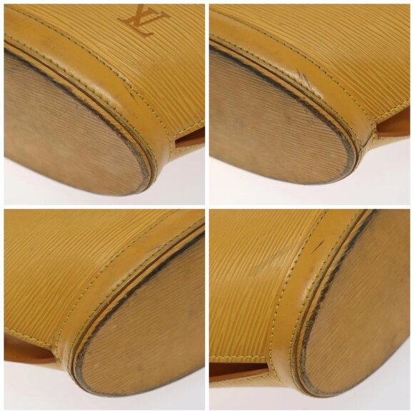 LOUIS VUITTON Epi Saint Jacques Hand Bag Yellow - Picture 16 of 16